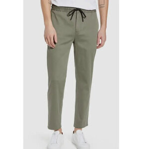 Baldwin BLDWN Damon Drawstring Pants Stretch Green Joggers 9980